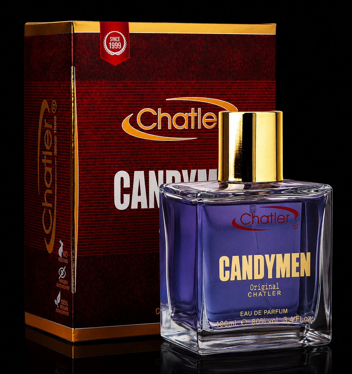 Apa de parfum Chatler – Original Candymen 100 ml – Inspirat din J.P.G Scandal Pour Homme
