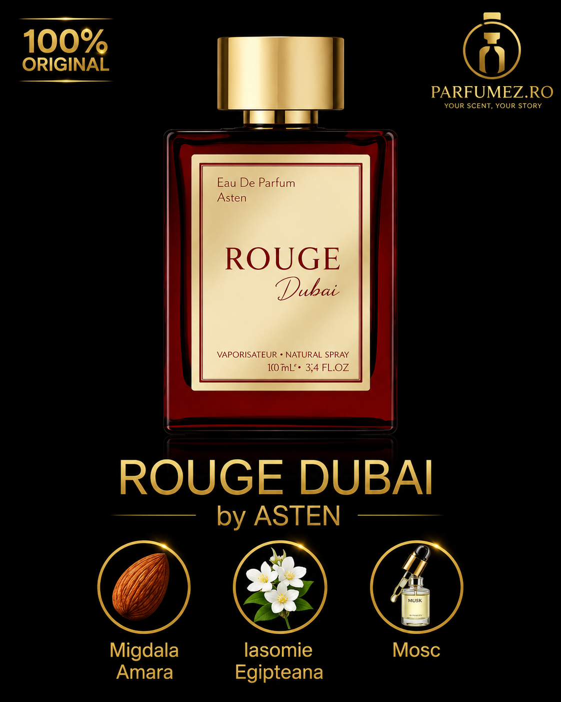 Asten - Rouge Dubai 100ml, Unisex