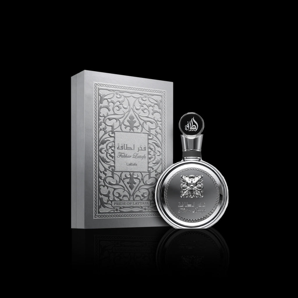 Apă de parfum, Lattafa Fakhar Platin, 100 ml, unisex