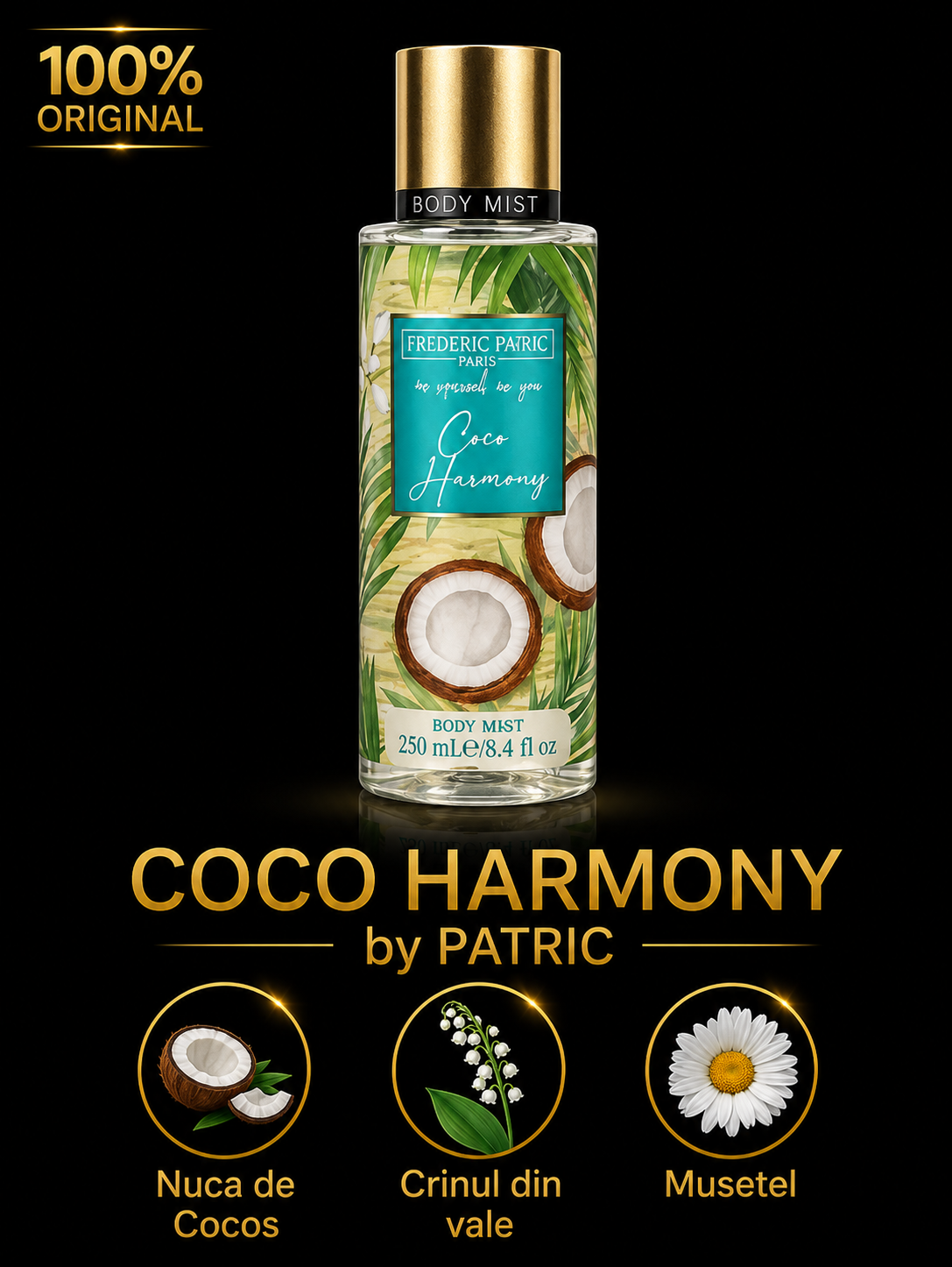 Spray de corp - Coco Harmony by Patric - 250ml