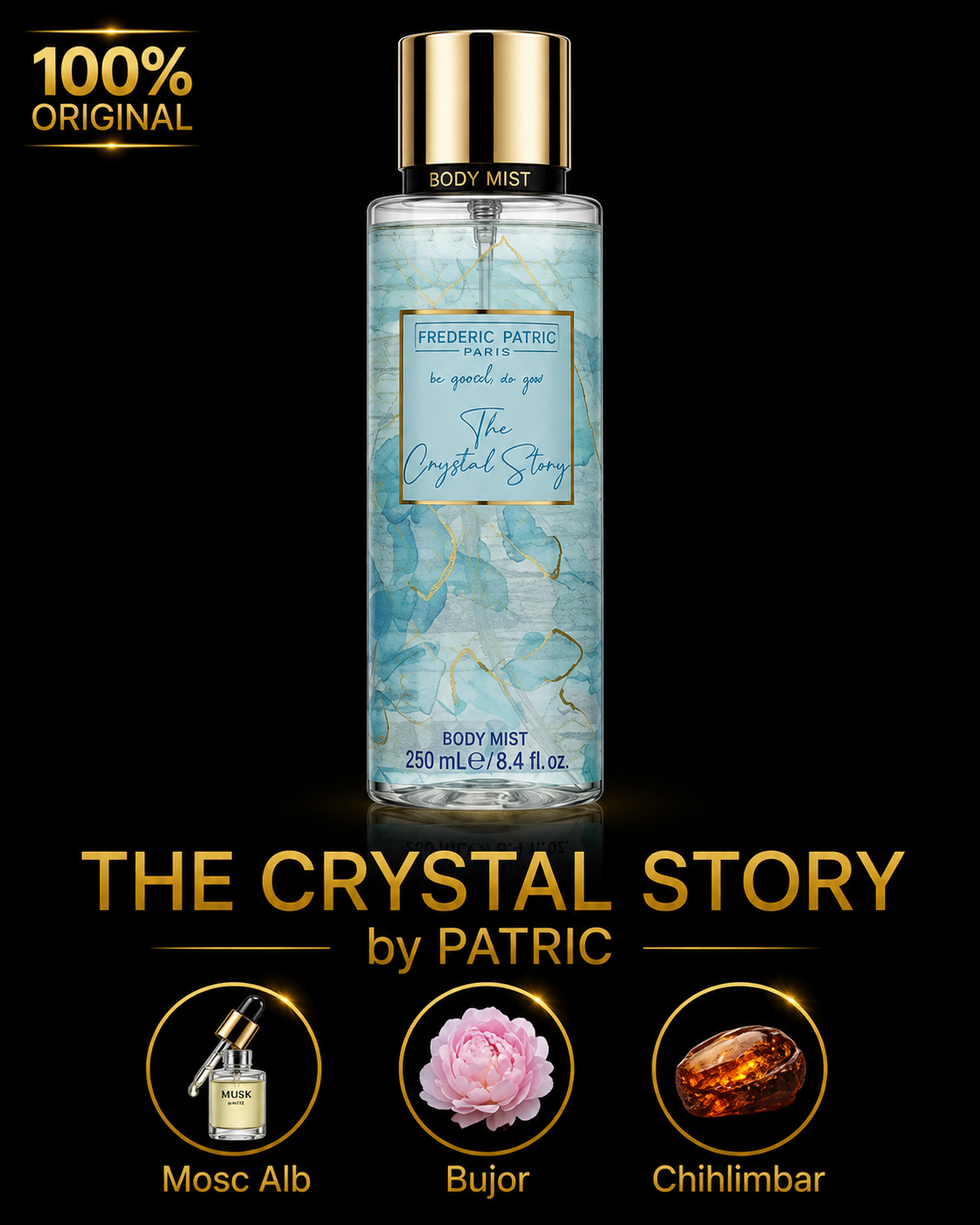 Spray de corp- The Crystal Story - by Patric - 250 ml