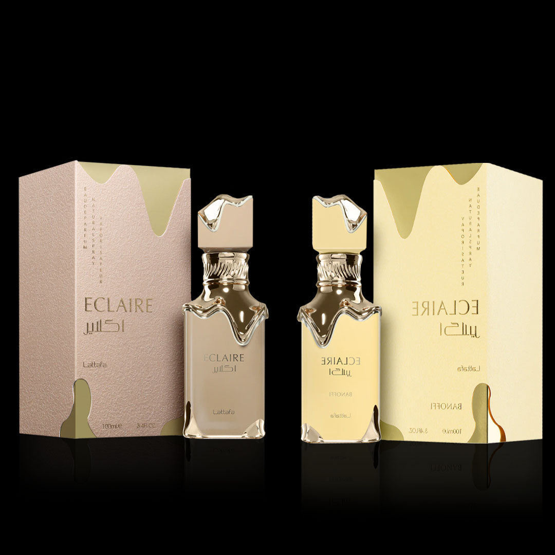 Pachet 2 Parfumuri Lattafa Eclaire 100ml & Lattafa Eclaire Banoffi 100ml