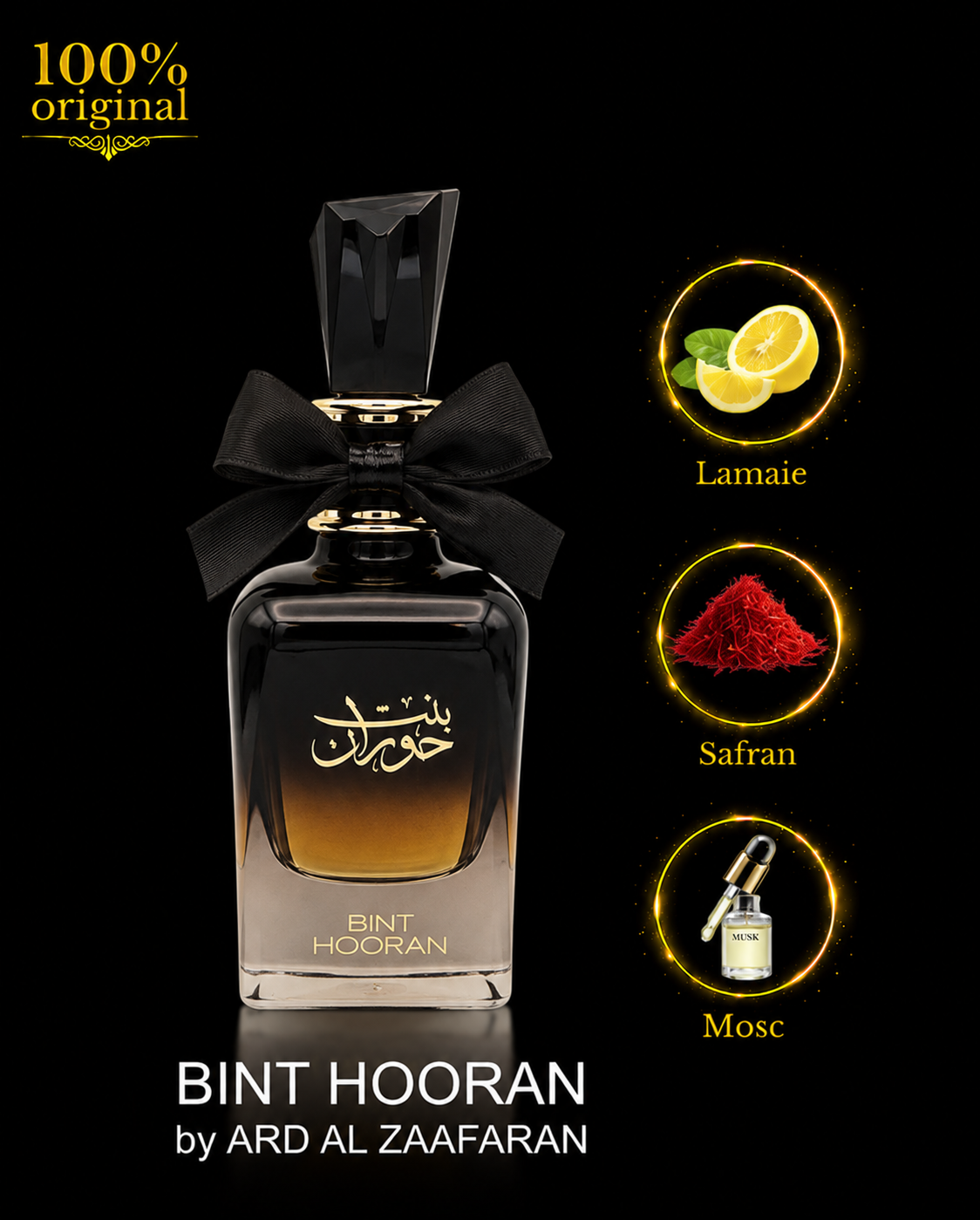 Ard Al Zaafaran Bint Hooran 100ml, Apa de Parfum, Dama