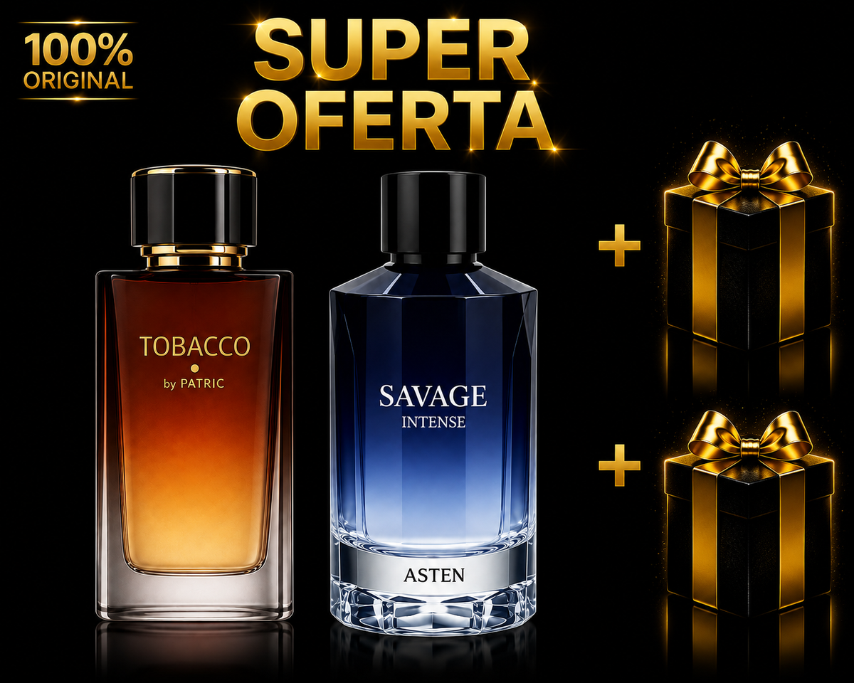 Pachet Tobacco 100ml + Savage 100ml + 2 parfumuri 100ml cadou