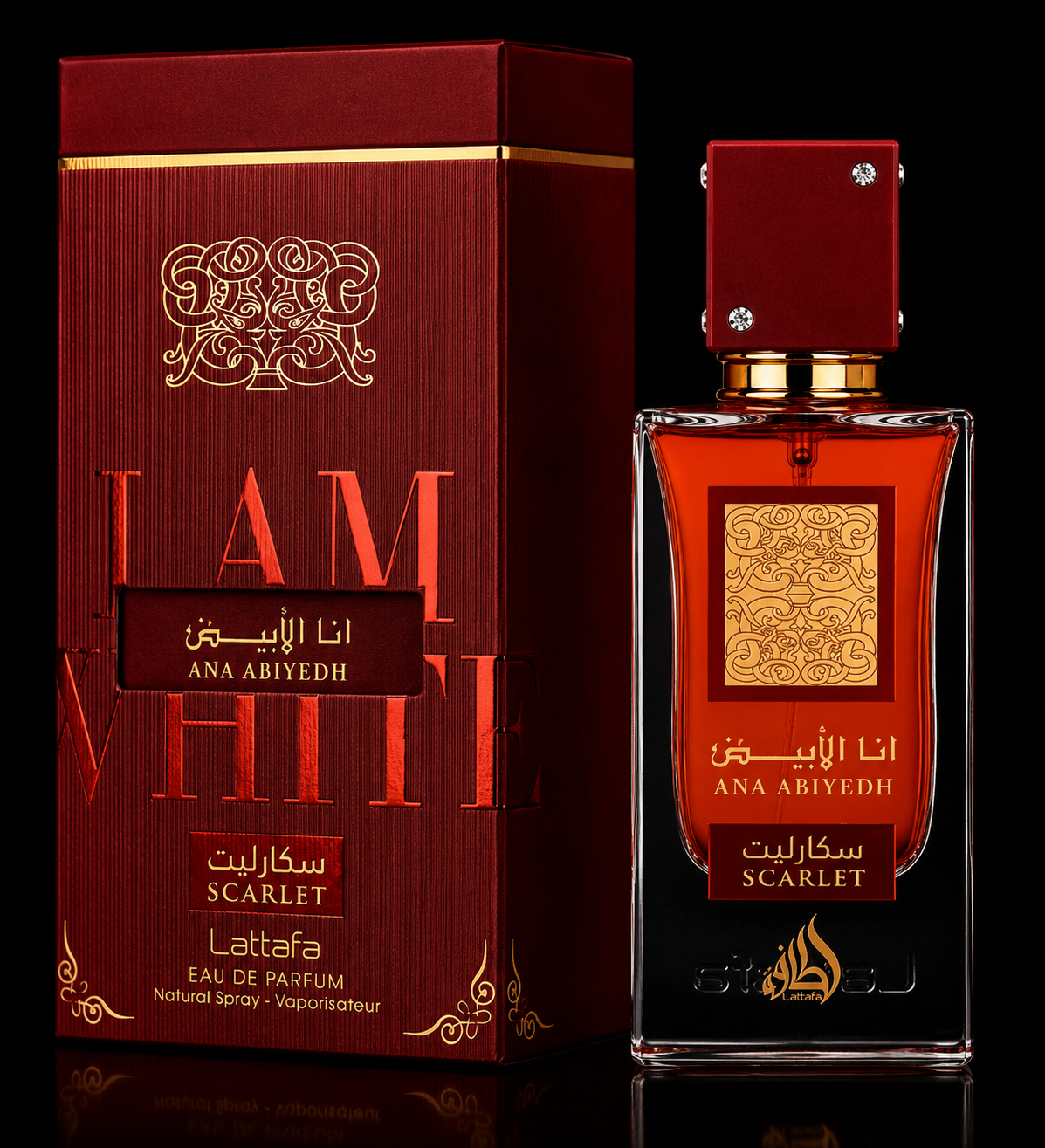 Apa de Parfum Ana Abiyedh Scarlet, Lattafa, Unisex – 60ml