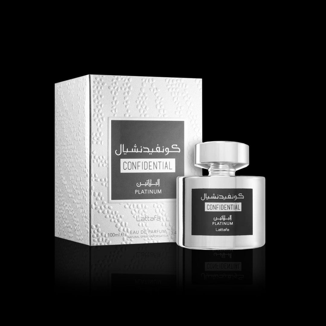 Apa de Parfum, Lattafa Confidential Platinum, 100ml, Barbati