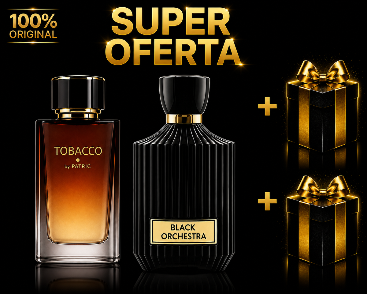 Pachet Tobacco 100ml + Black Orchestra 100ml + 2 parfumuri cadou