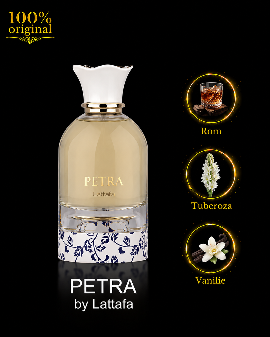 Apa de Parfum, Lattafa Petra, 100ml, Unisex